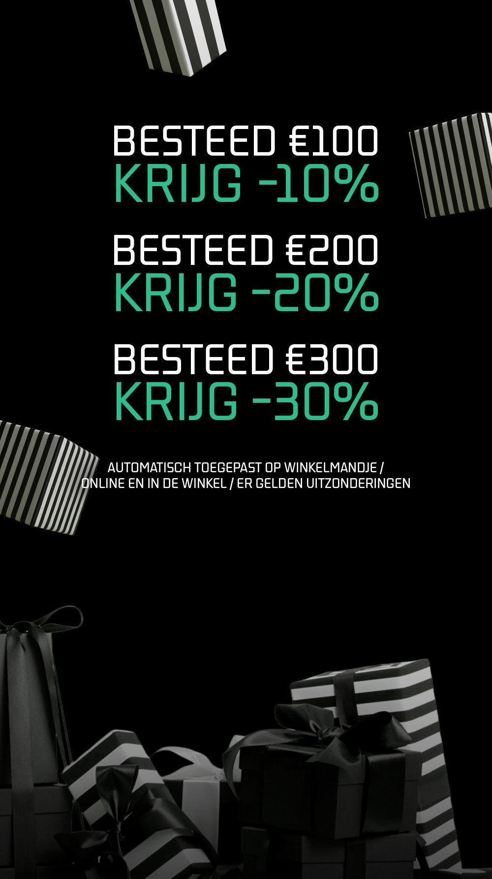 MEER UITGEVEN = MEER BESPAREN.