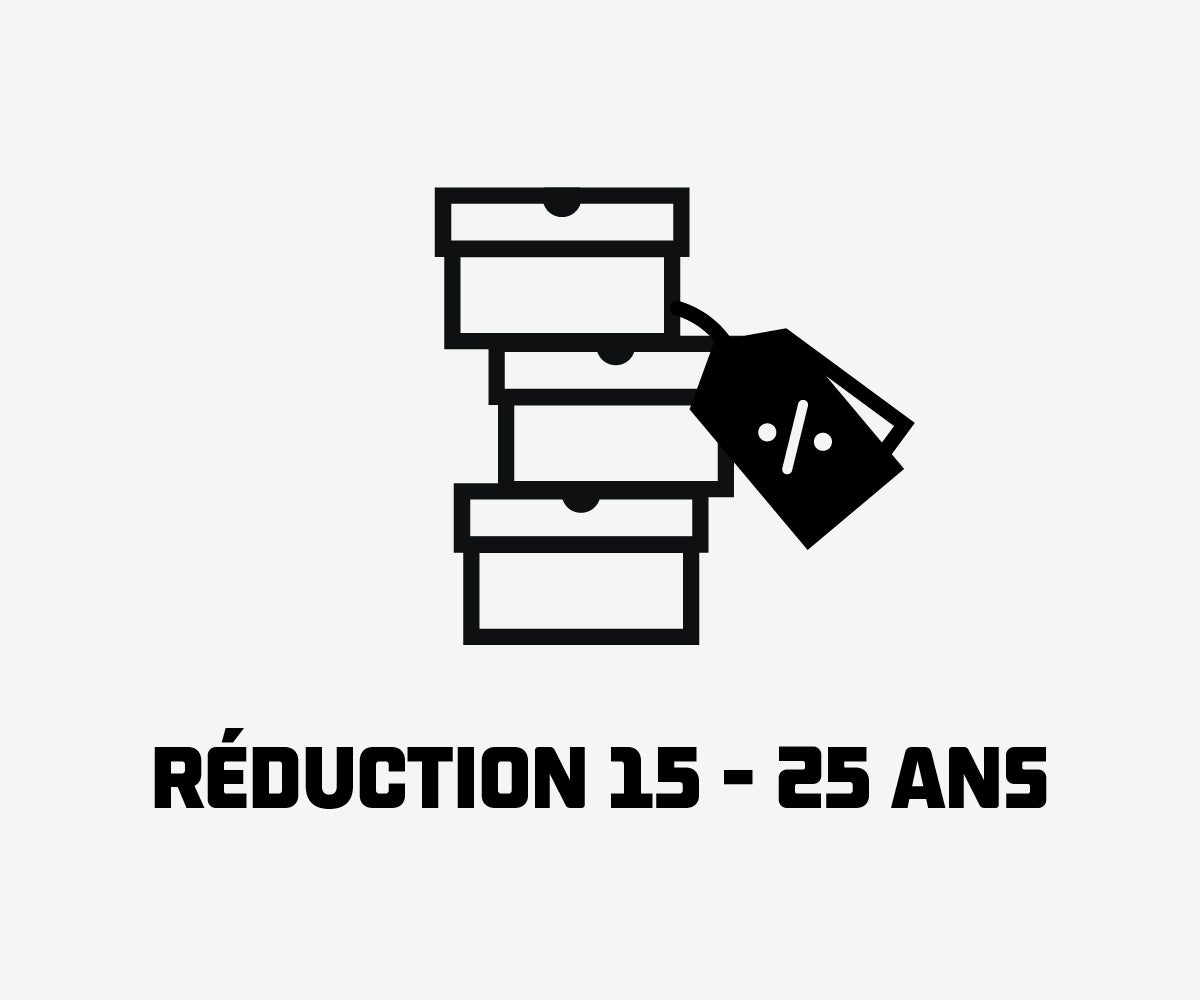 RÉDUCTION 15-25 ANS