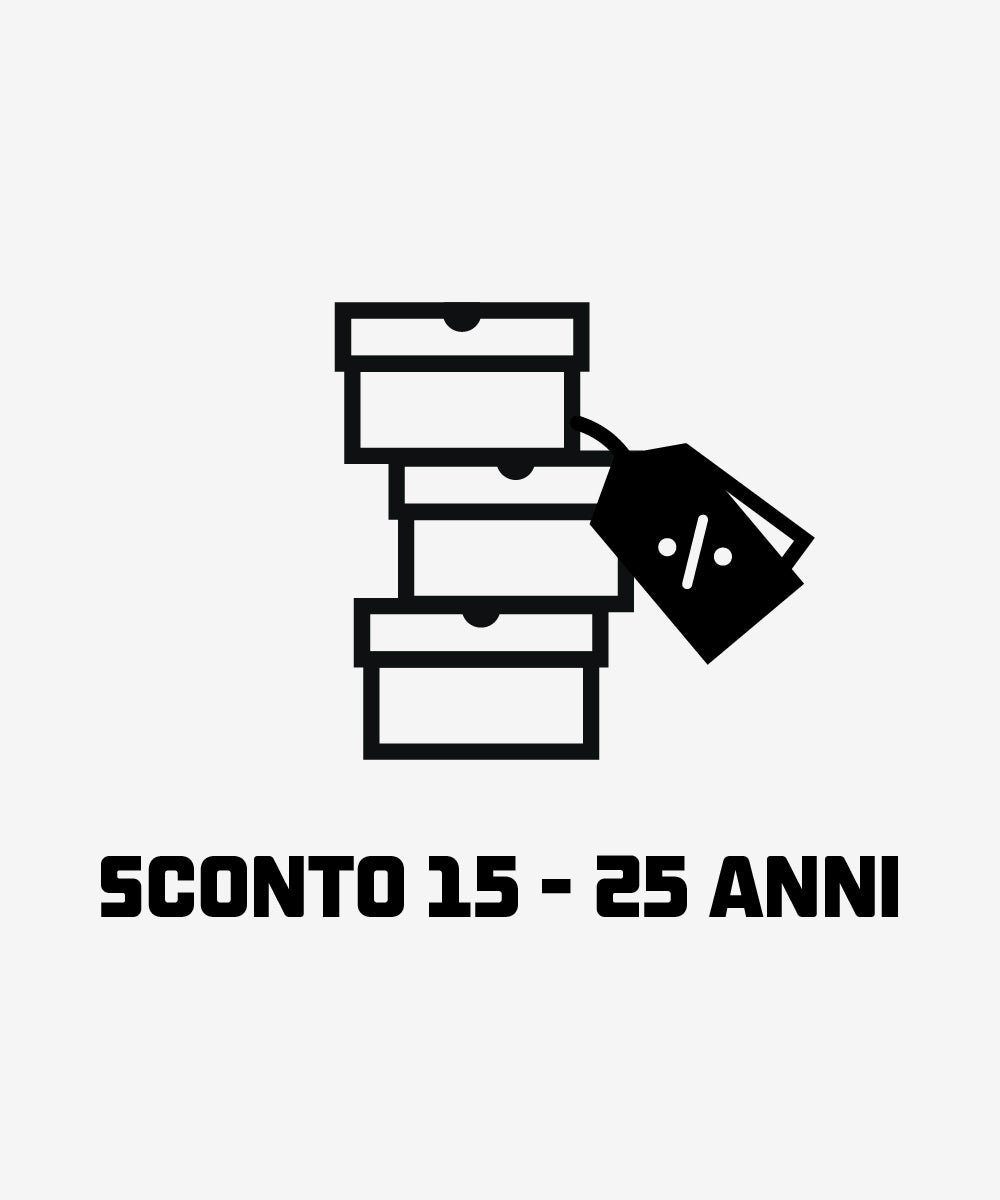 SCONTO 15-25 ANNI