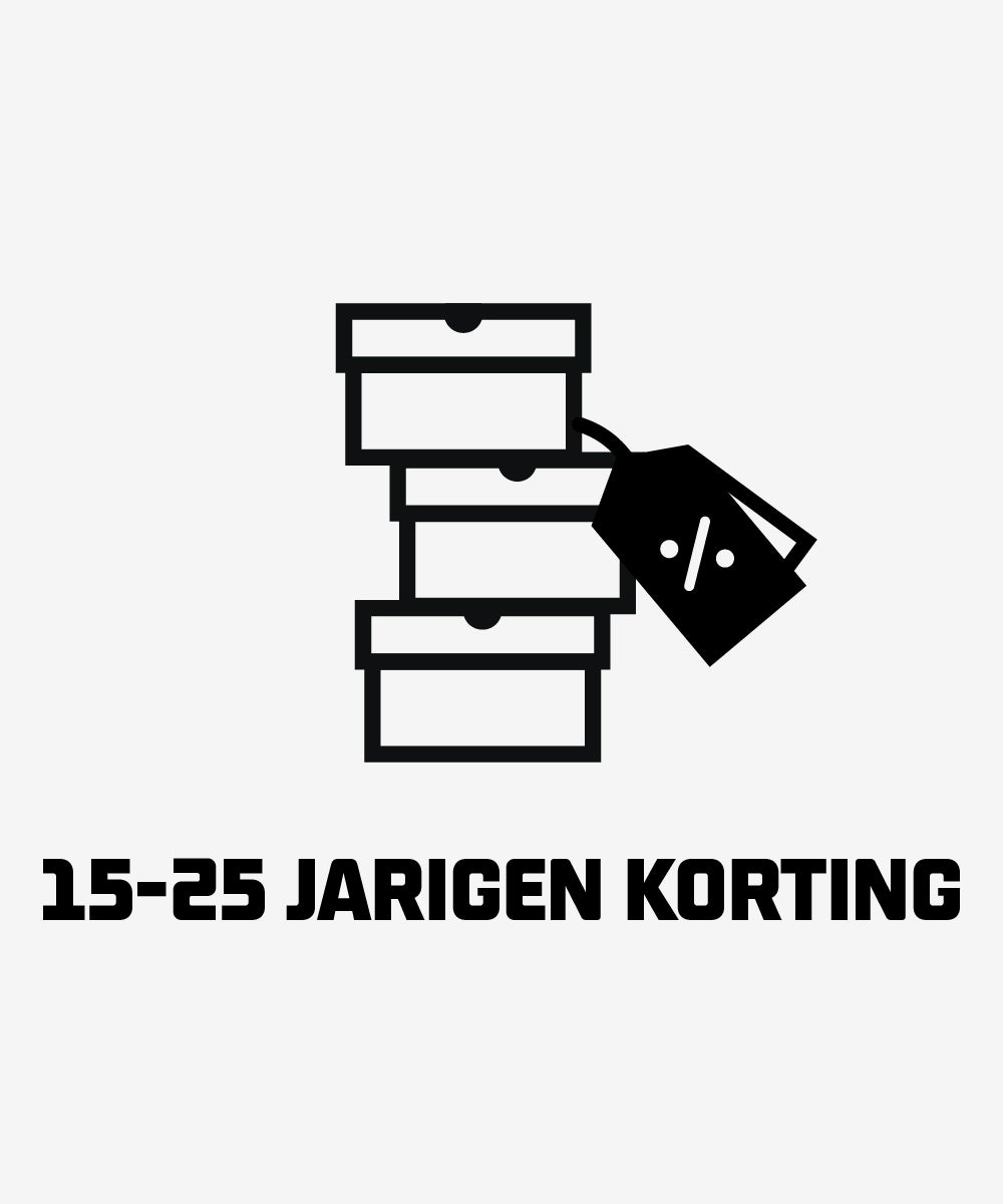 15-25 JARIGEN KORTING