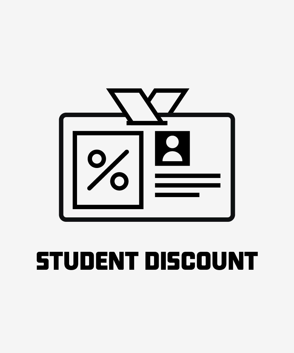 STUDENT DISCOUNT