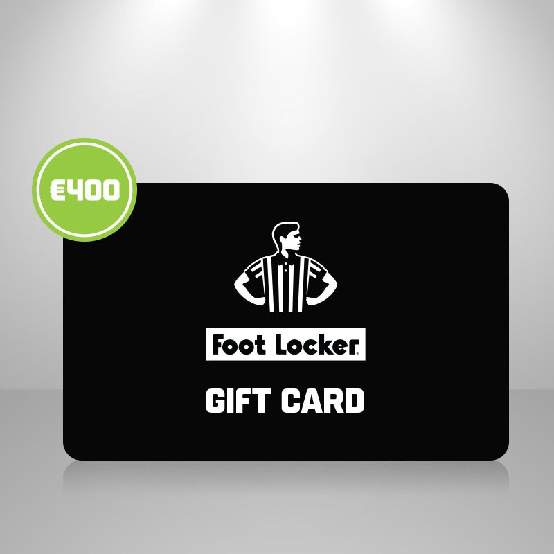 Gewinnen Sie eine Foot Locker-Geschenkkarte im Wert von 400 €