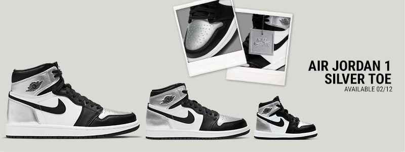 silver toe footlocker