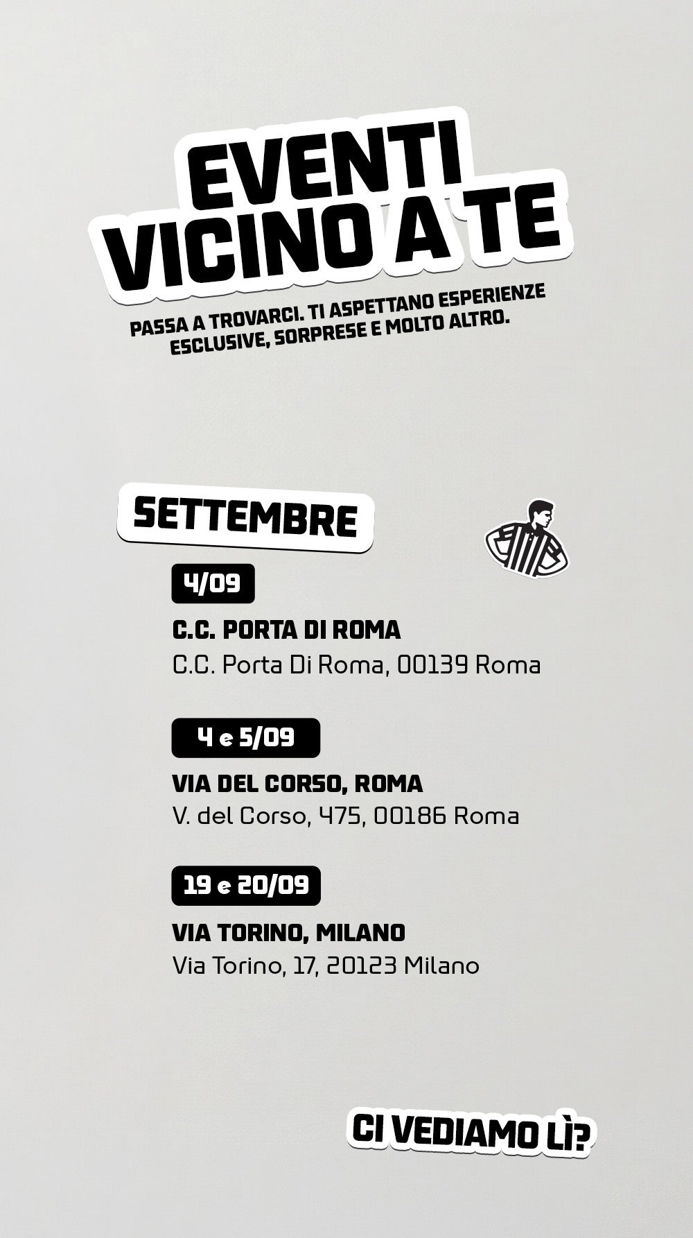 Events Agenda