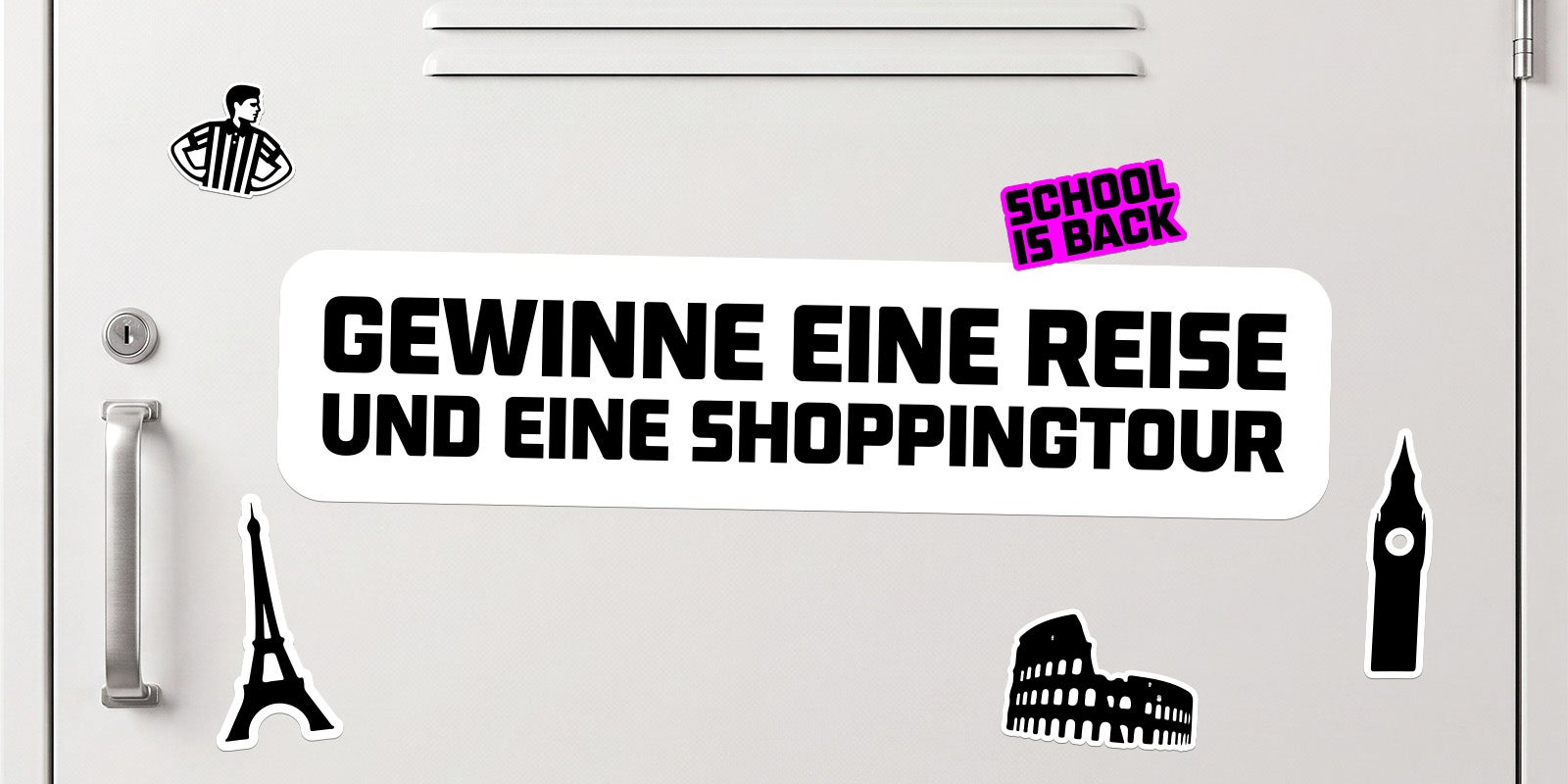 GEWINNE EINE REISE UND EINE SHOPPINGTOUR