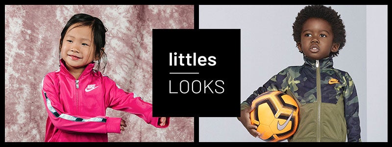 Littles by Kids Footlocker. Your go-to source for durable and cute pieces from brands you know and love, for their first car ride home to their first day of preschool.