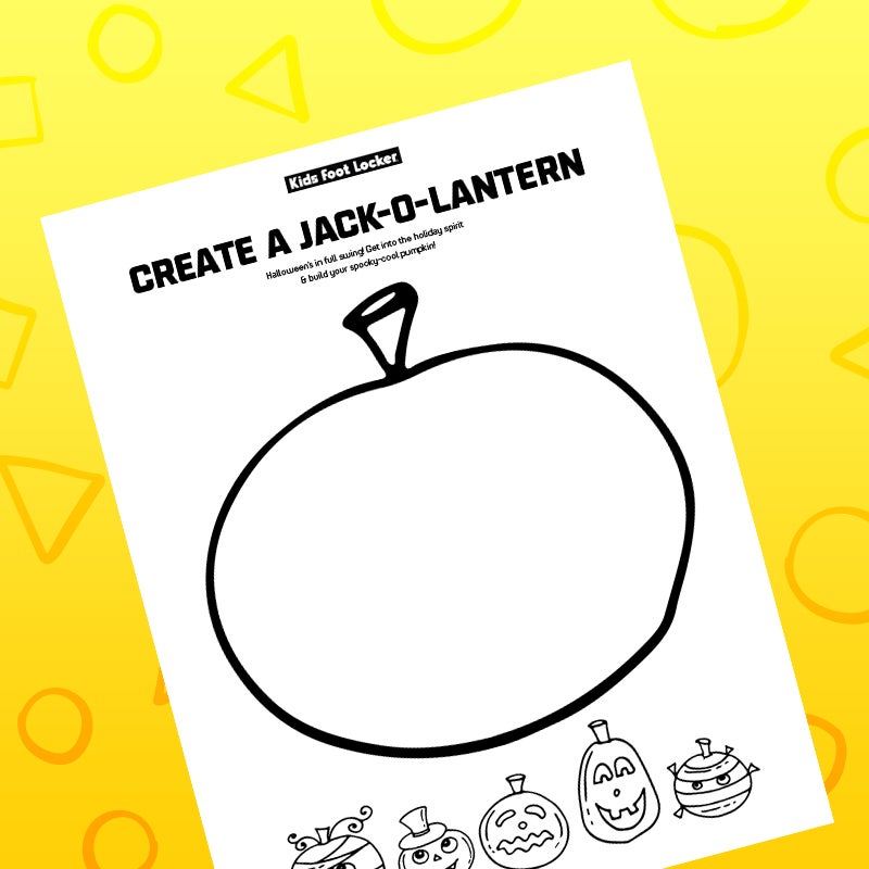 download create a jack-o-lantern activity page