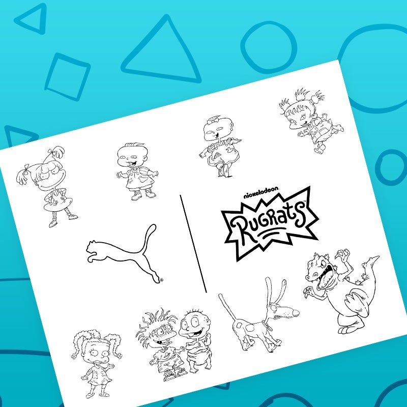 download nickelodeon rugrats coloring page