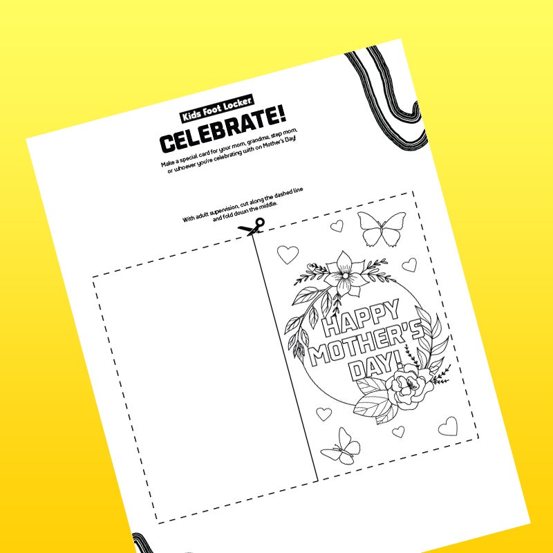 download Celebrate coloring sheet