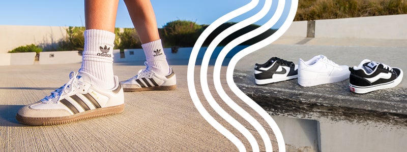 SHOP BLACK AND WHITE SHOES