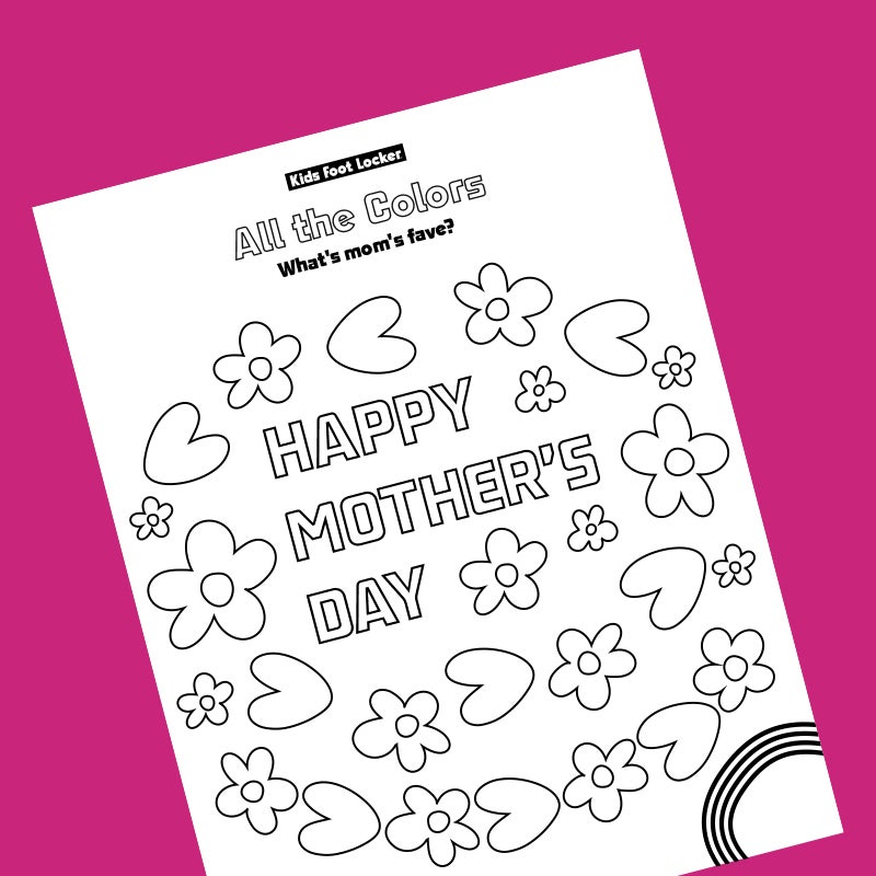 Download the All the Colors coloring page