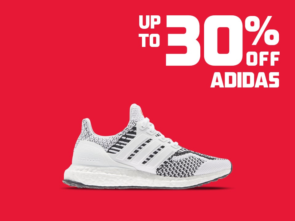 up to 30% off adidas