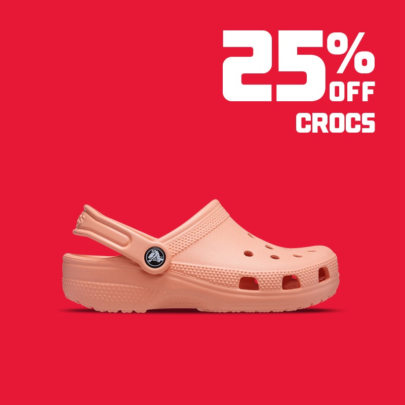 Crocs 25% off