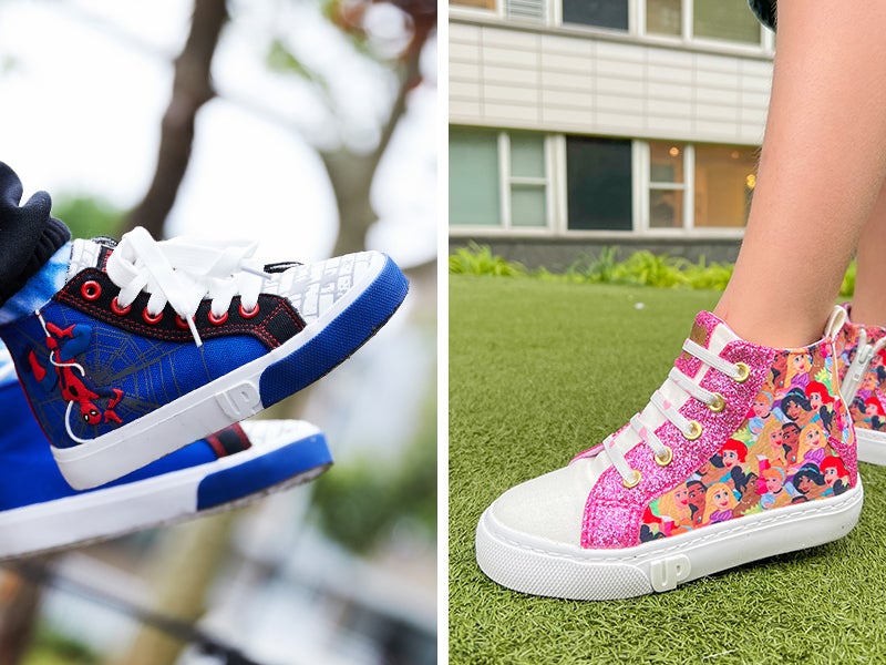 Ground Up delivers graphic footwear your kids will obsess over, featuring Minions, Marvel, Mickey Mouse & much more.