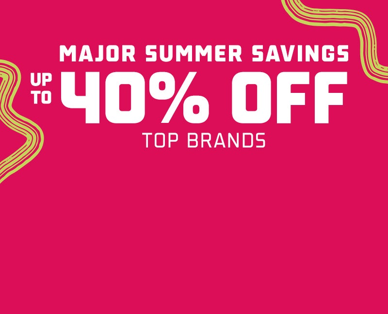 Major Summer Savings. Up to 40% off Top Brands. Level up your kid's look this summer with price drops on the hottest brands.