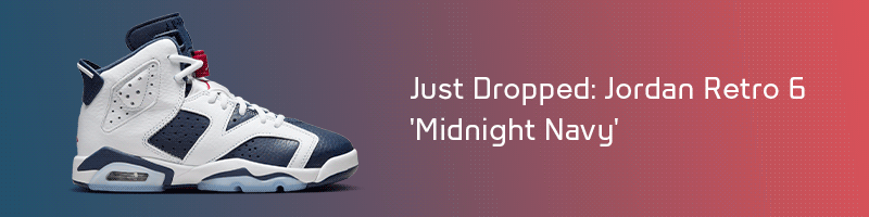 SHOP RETRO 6 'MIDNIGHT NAVY'