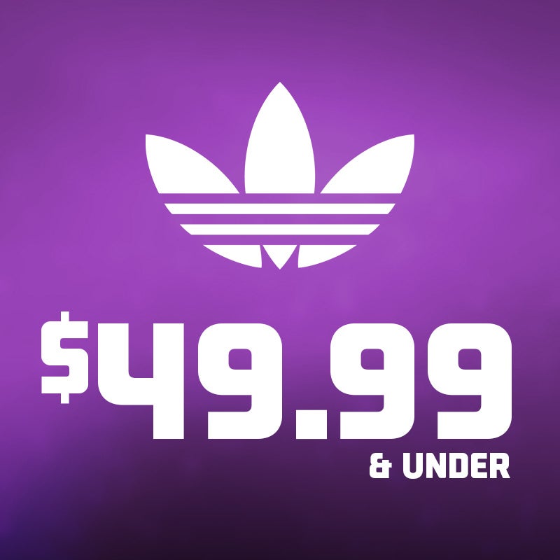 Adidas $49.99 & under