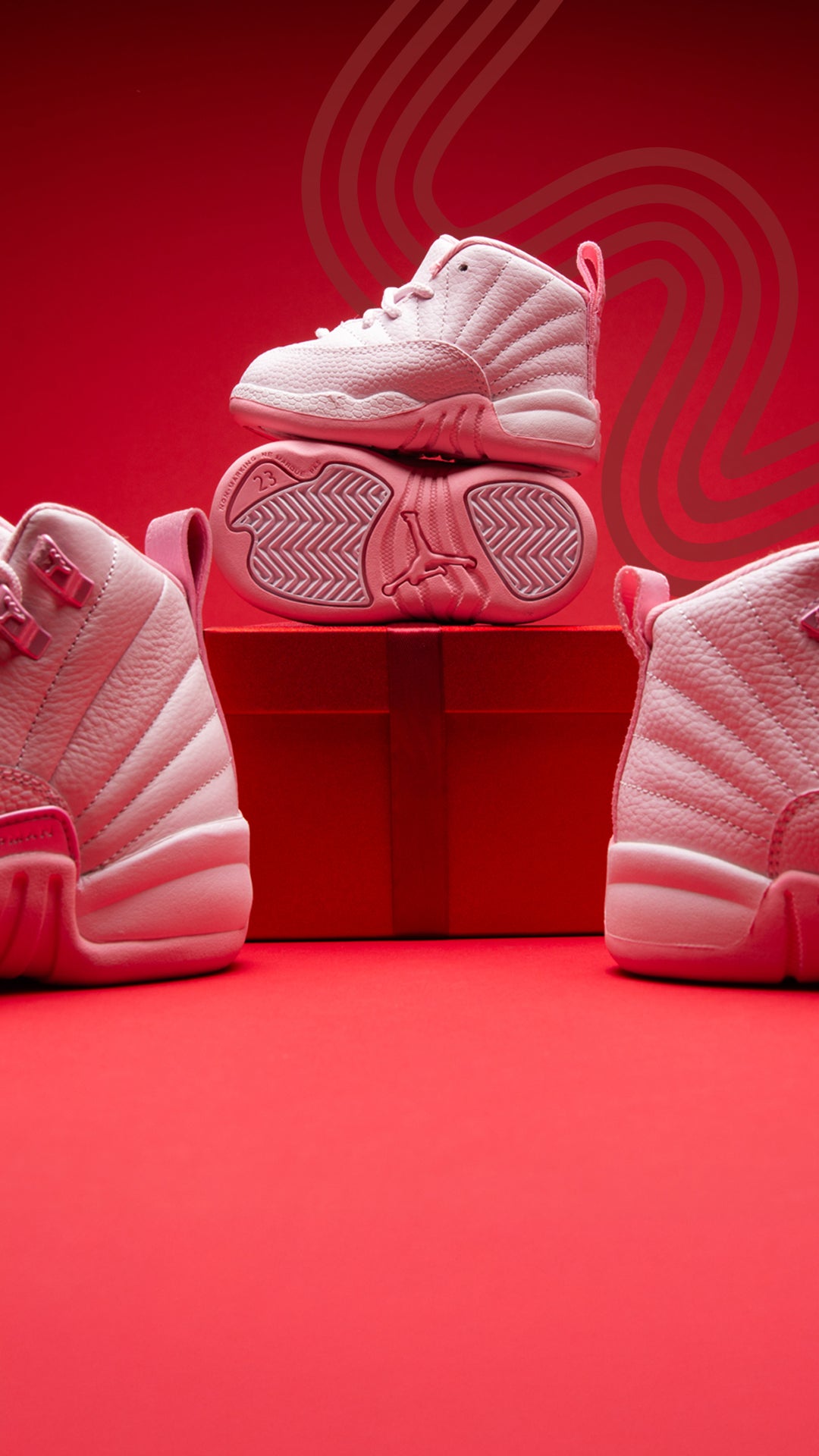 Shop The Jordan Retro 12 'Pearl Pink'