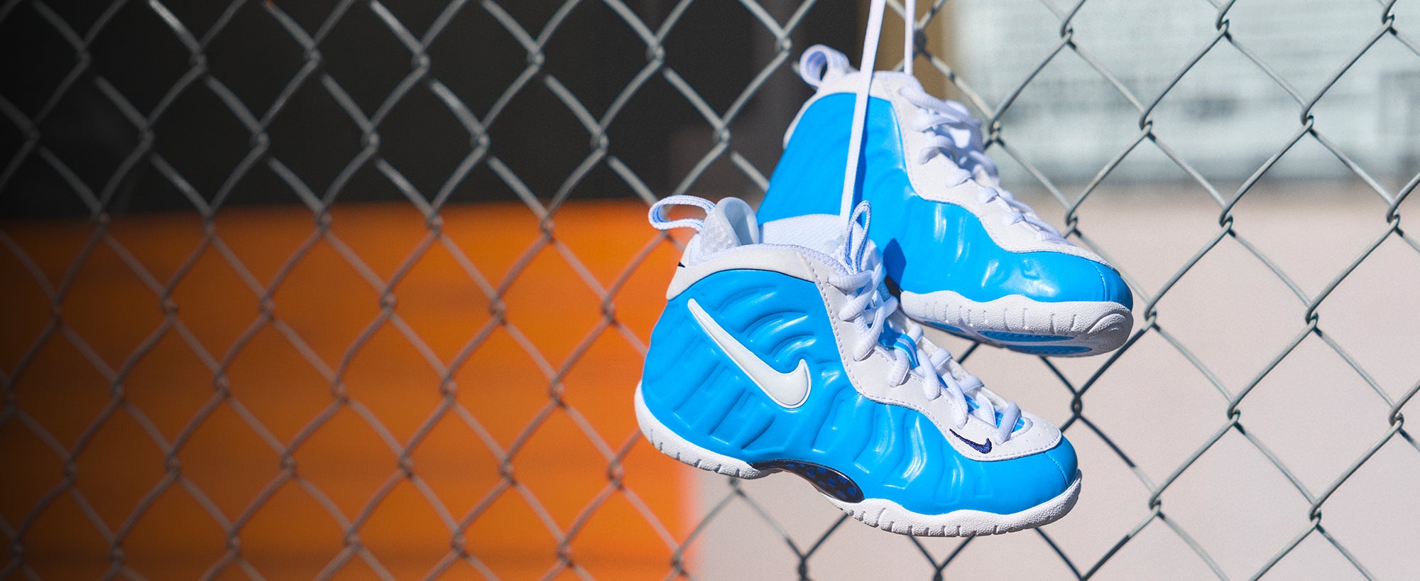 Shop the new Nike Little Posite Pro 'University Blue & White'