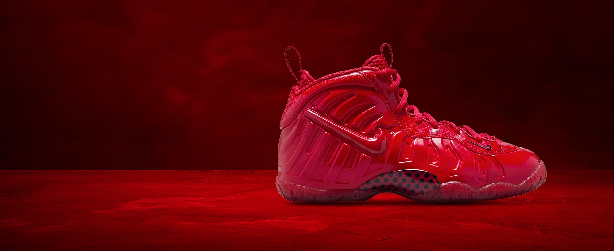 Shop Nike Little Posite Pro 'Gym Red'