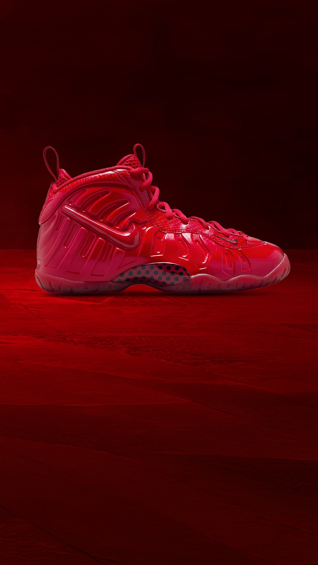 Shop Nike Little Posite Pro 'Gym Red'