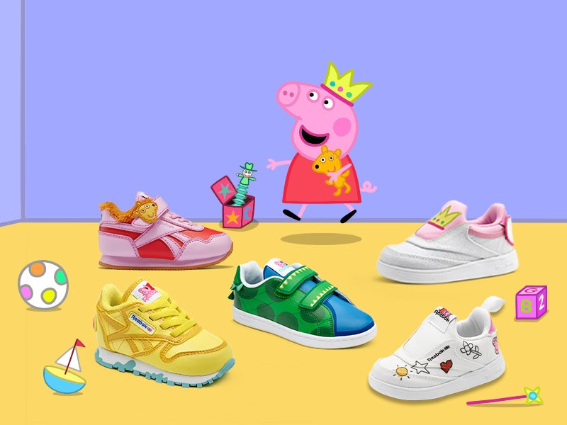 Put some pep in your kid's step with this colorful collab.