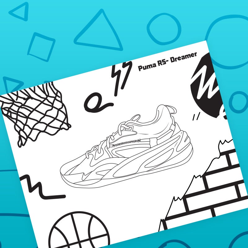 download puma coloring page
