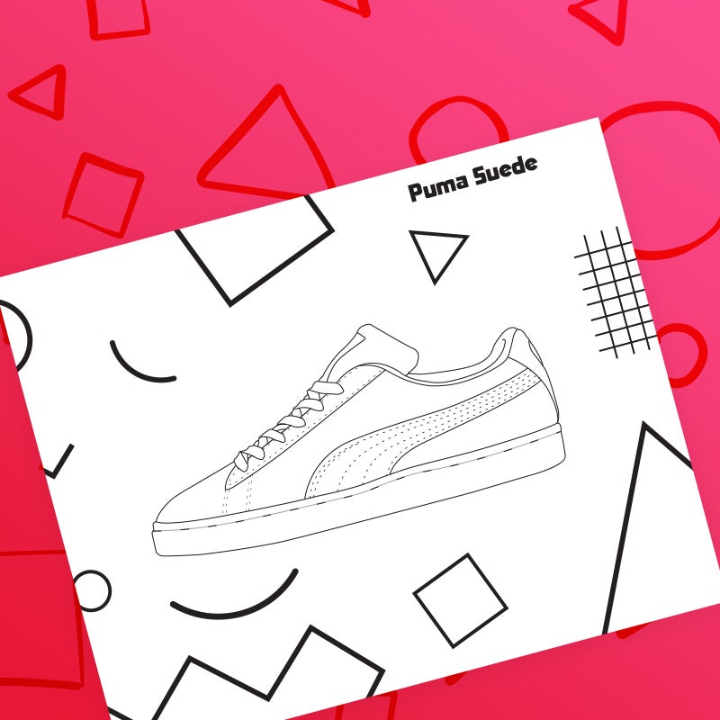 download puma coloring page