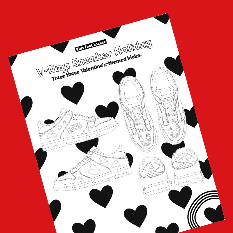 Download the V-Day: Sneaker Holiday tracing page