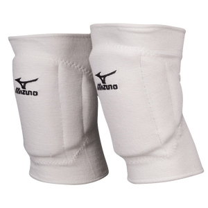 white mizuno volleyball knee pads