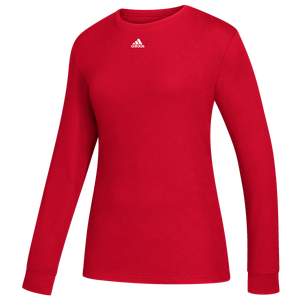 adidas red shirt womens