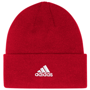 red adidas beanie