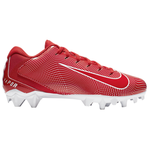 boys red football cleats