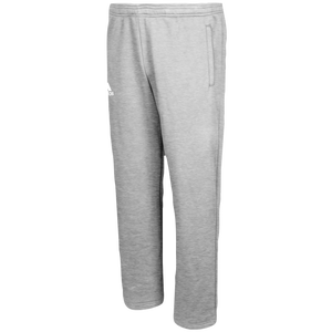 gray and white adidas pants