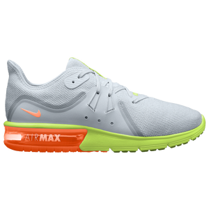 orange and green air max