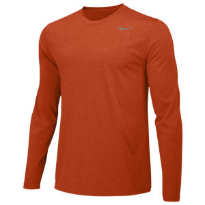 orange nike long sleeve shirt