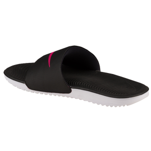 nike kawa slide women's black