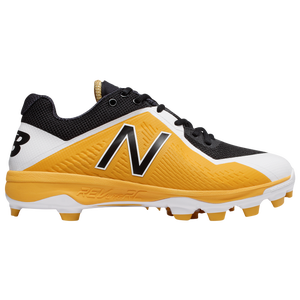 new balance black and yellow cleats