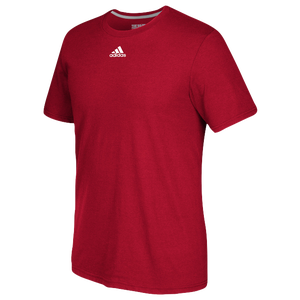 adidas Team Go To Performance T-Shirt - Men's - For All Sports - Clothing -  Power Red