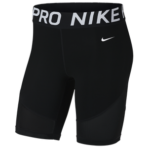 black nike pro women's shorts