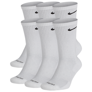 nike white socks 6 pack