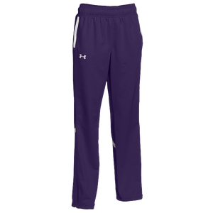 purple warm up pants