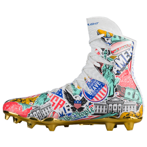 men's ua highlight mc le football cleats