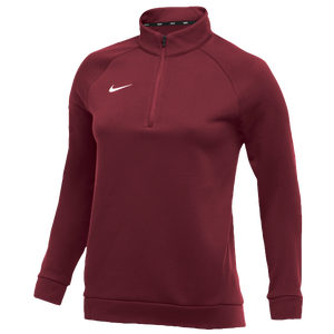 nike therma half zip top