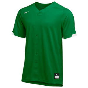 green and white baseball jersey