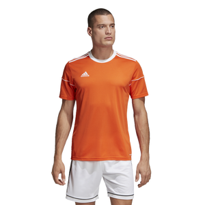 orange adidas soccer shorts