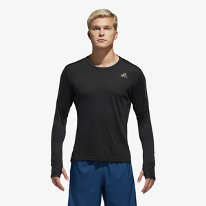 adidas long sleeve hooded t shirt