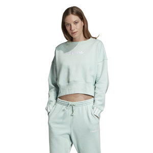 adidas cropped crew neck