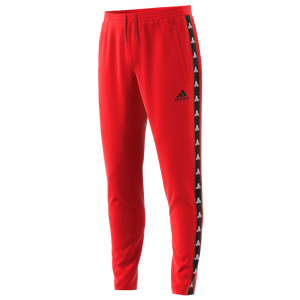 adidas red joggers mens