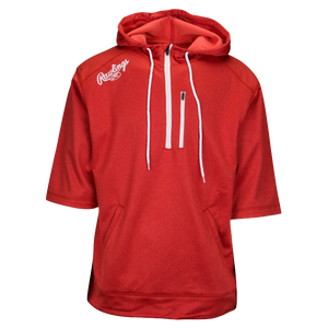 short sleeve baseball hoodie